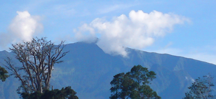 Pico Basile volcano Equatorial Guinea