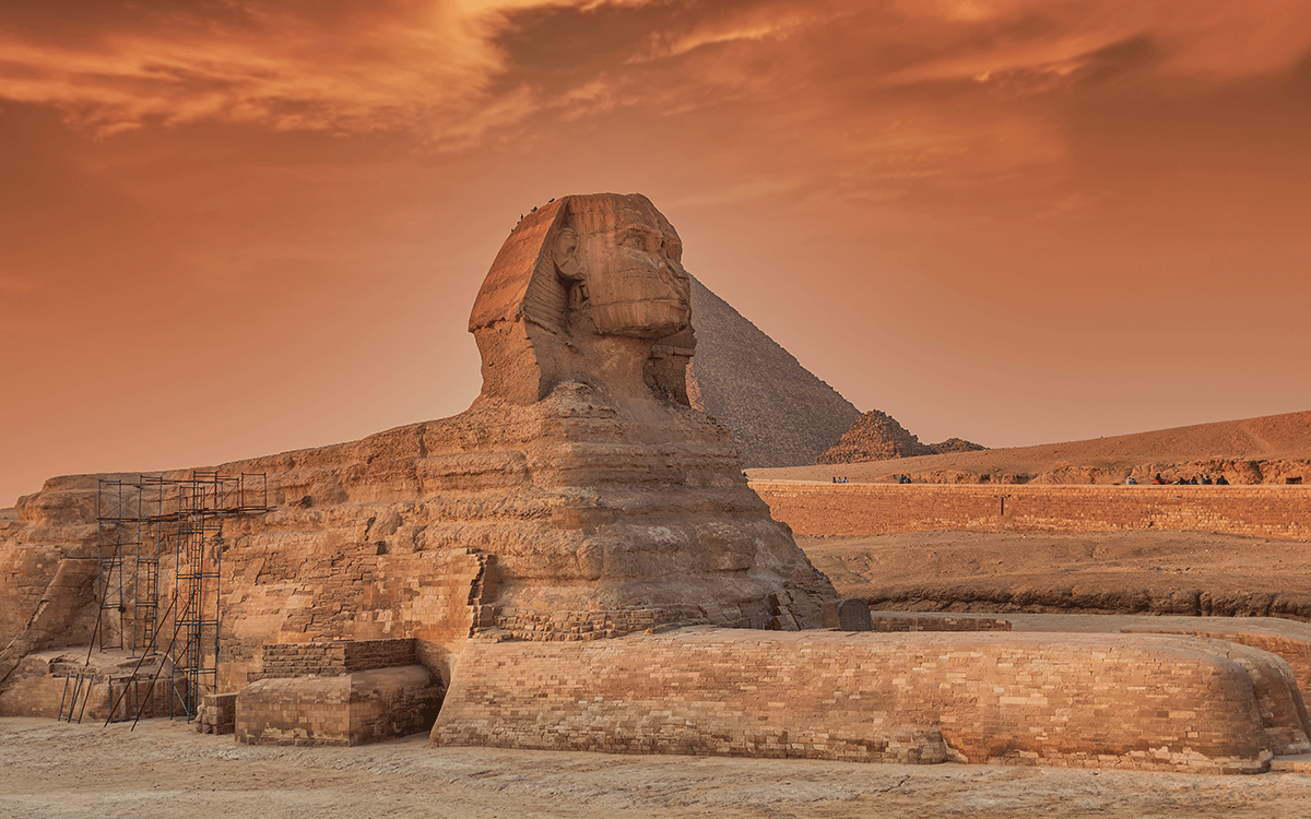Tours to see the Sphinx of Giza in Egypt