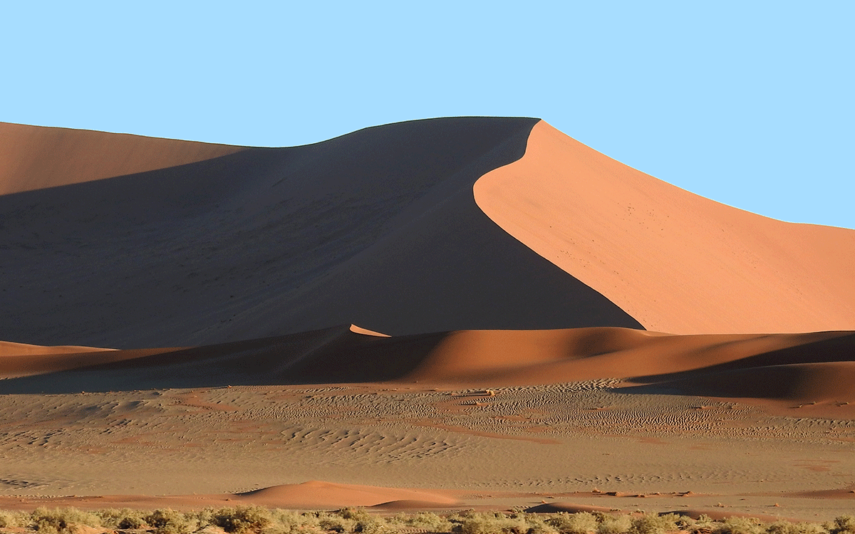 Sossusvlei desert sand dunes Namibia Safari Holidays