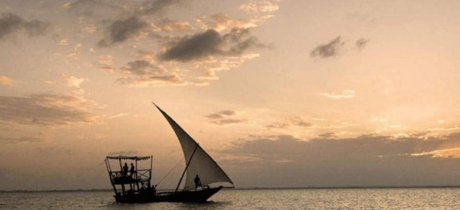 Dhow cruise to see the sunset in Zanzibar