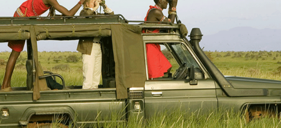 Game drives in Masai Mara National Reserve