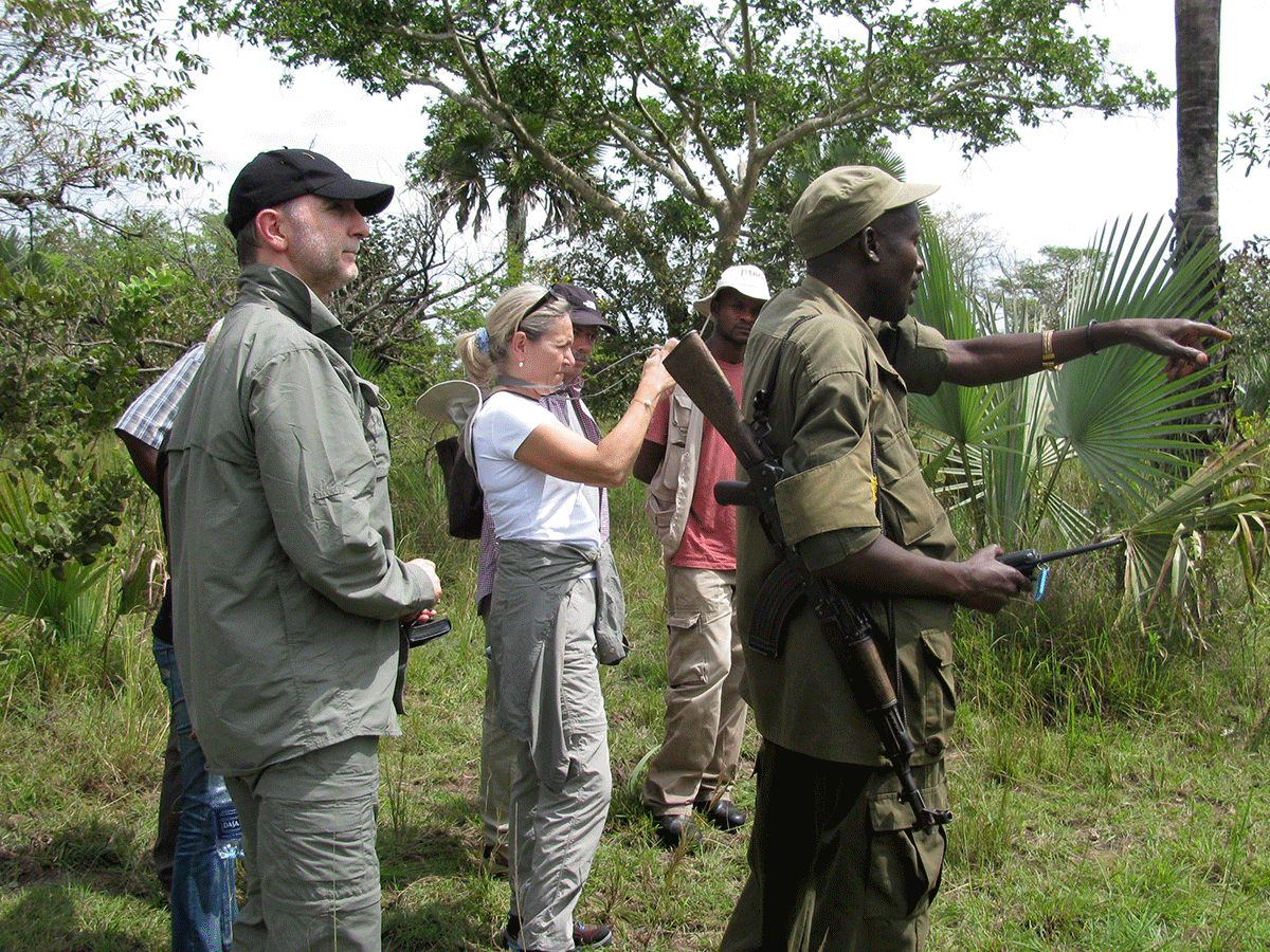 Night nature walk in Ziwa Sanctuary